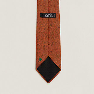 H Trefles tie 8 cm | Hermès USA